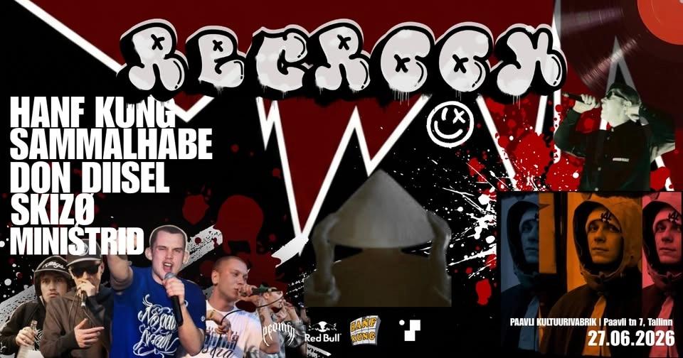 RECROOM | HIPHOP CONCERT @Paavli kultuurivabrik