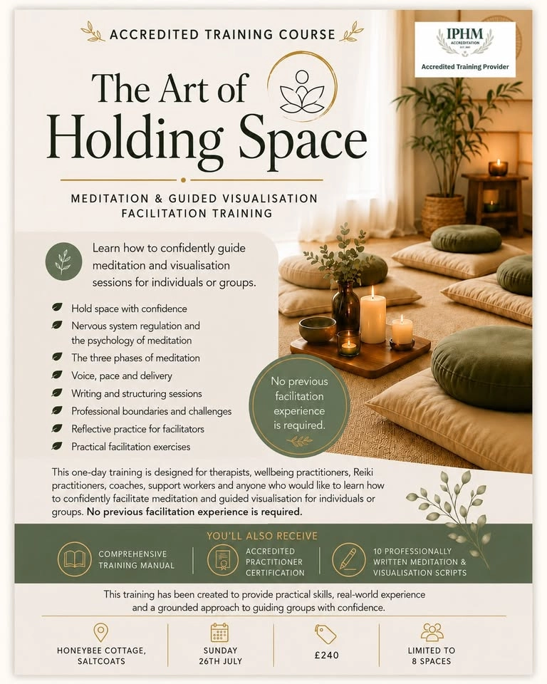 Accredited Guided Meditation Facilitation Training