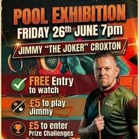 Jimmy "The Joker" Croxton Pool Exhibition