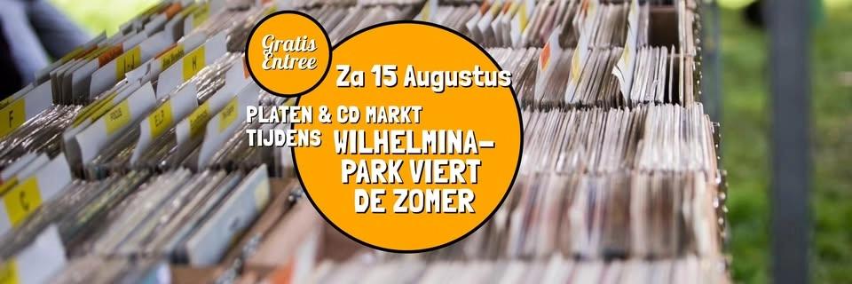 Platen & CD Markt tijdens 'Wilhelminapark Viert de Zomer' - za 15 augustus, Wilhelminapark Tilburg