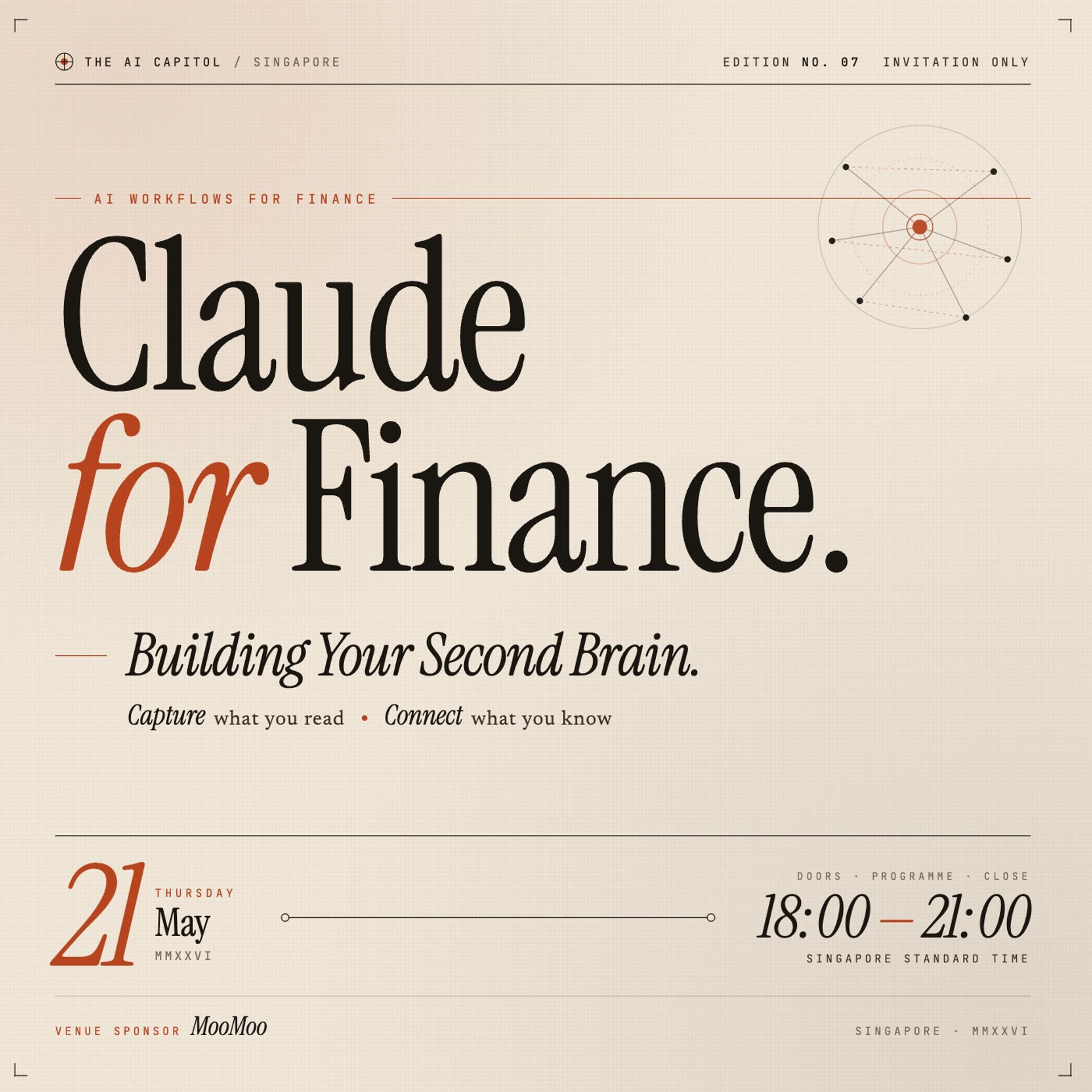 Claude for Finance: Building Your Second Brain