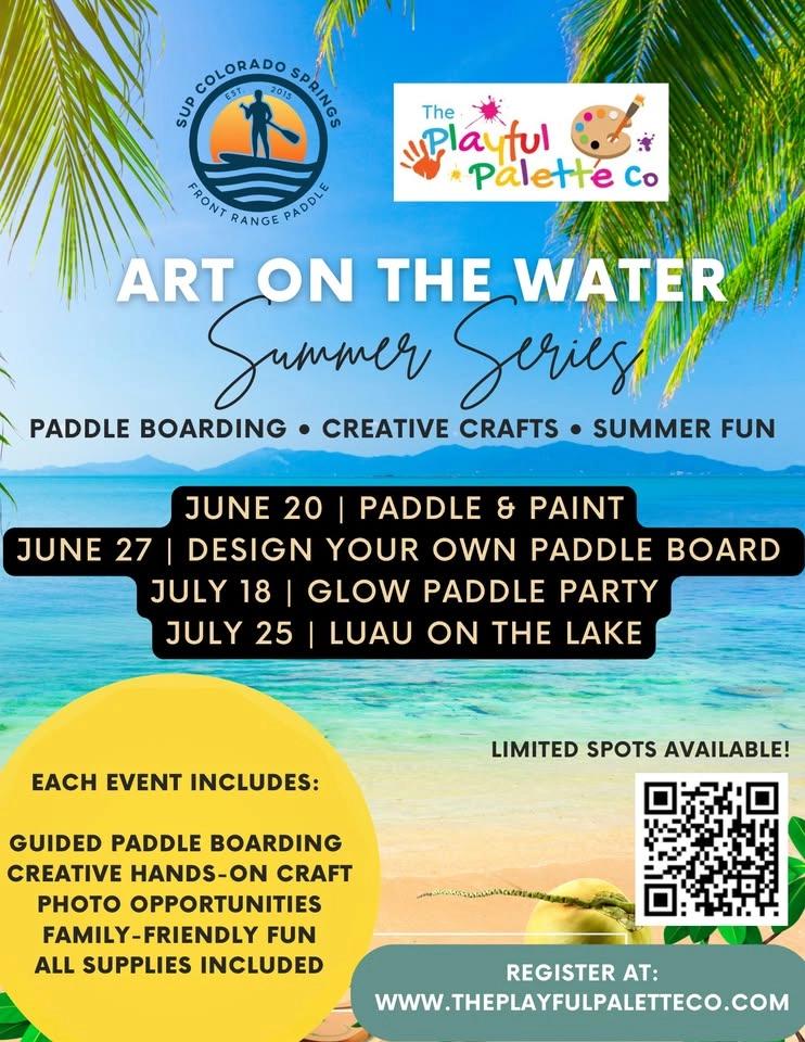 Art on the Water - Luau Party