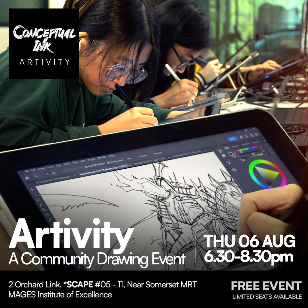 Artivity: A Community Drawing Event