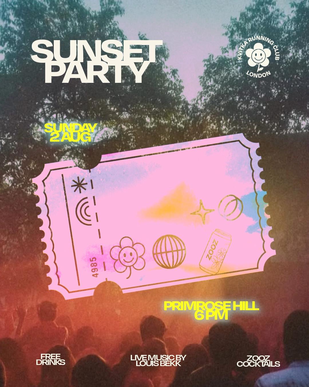 SUNSET PARTY ON THE HILL 🔥