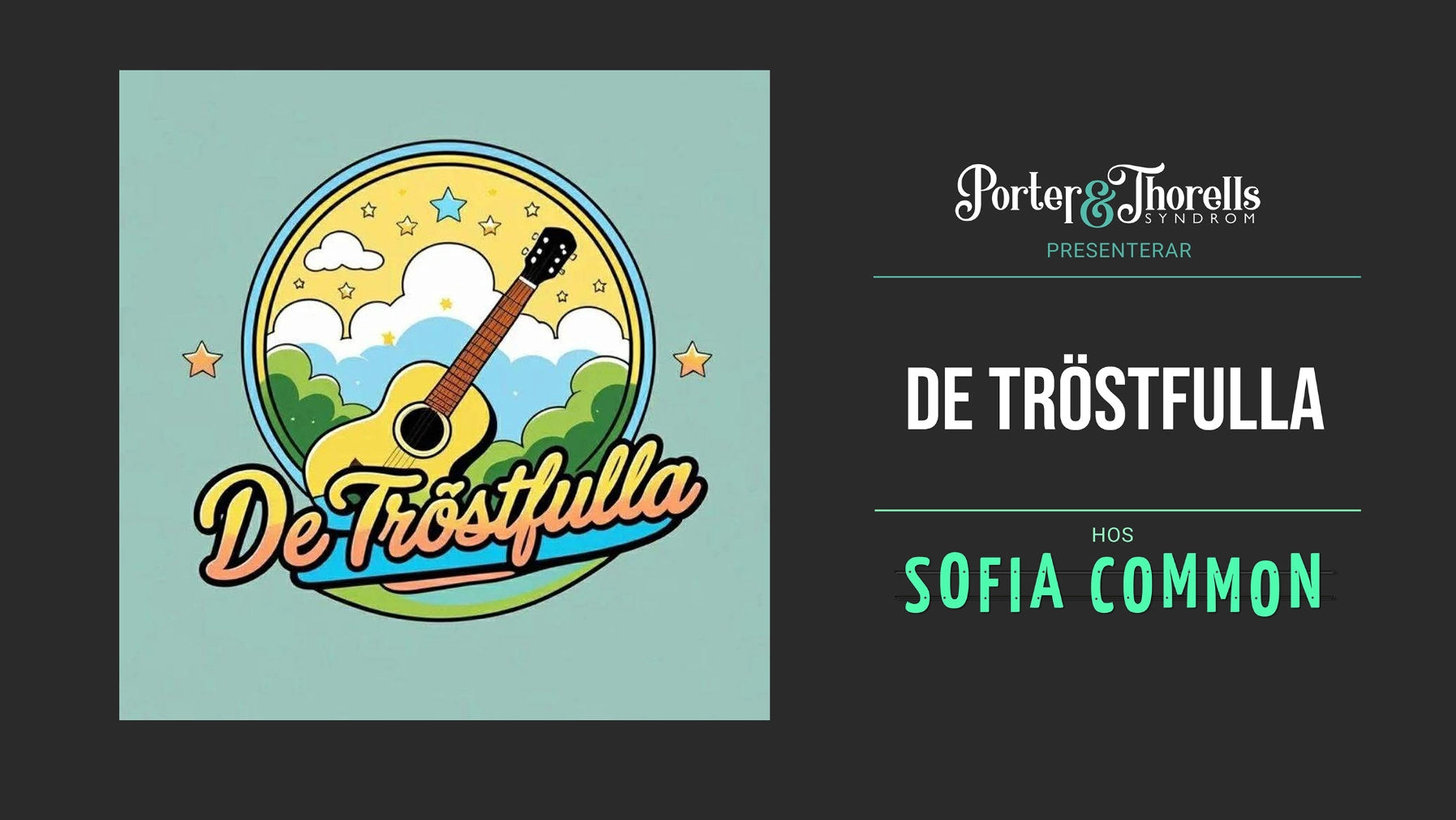 DE TRÖSTFULLA + WESTER tolkar WAITS