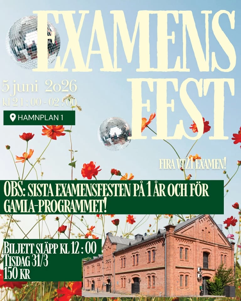Examensfest VT21!!!