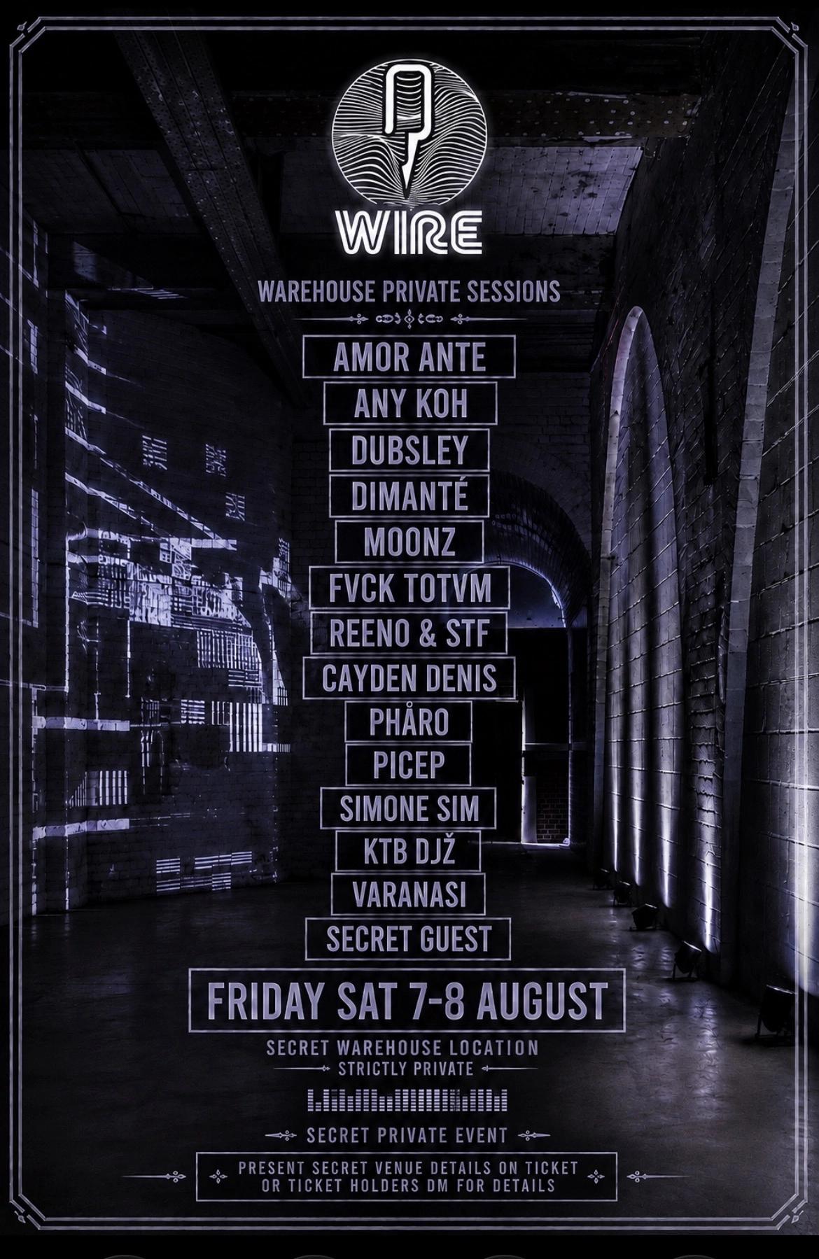 THE WIRE: SECRET EAST LONDON PRIVATE CLUB SESSION