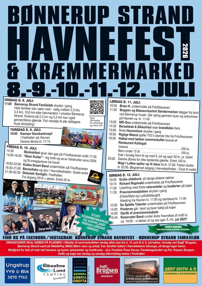 Bønnerup Strand Havnefest 2026 🇩🇰