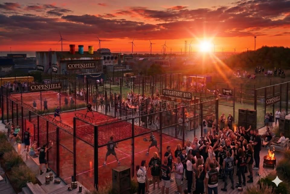 PadelHell: Sushi, Drinks & Copenhell Vibes 🎾🔥