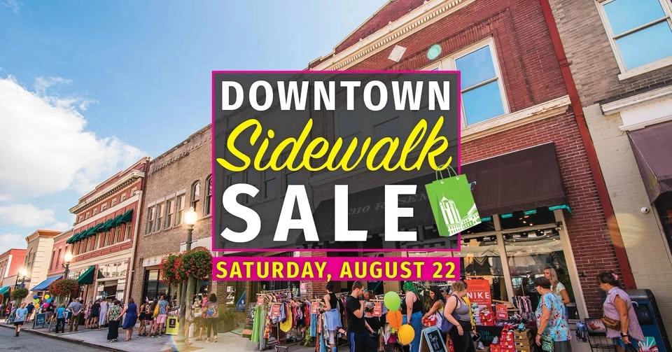 Downtown Roanoke Sidewalk Sale