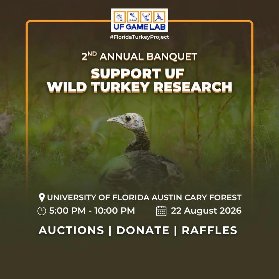 UF Game Lab Wild Turkey Research Banquet 2026