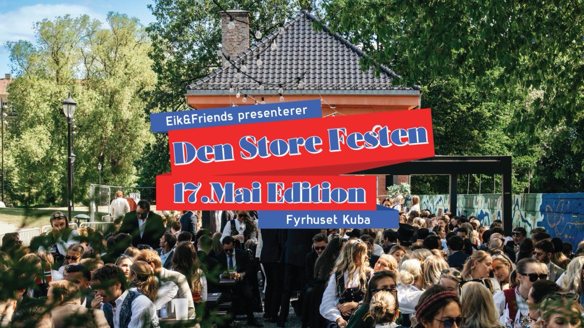 DEN STORE FESTEN: 17.mai på Fyrhuset Kuba