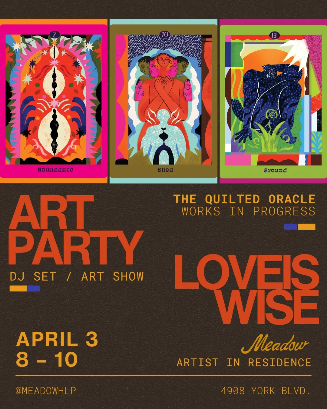 Loveis Wise: Artist-In-Residence Closing Art Party