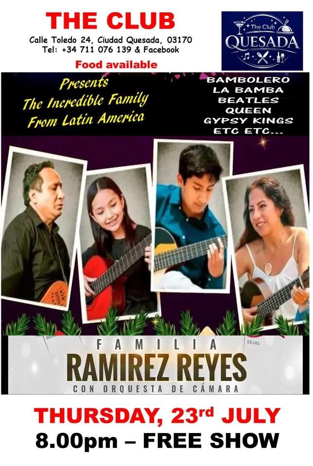THE FABULOUS RAMIREZ REYES - FREE SHOW