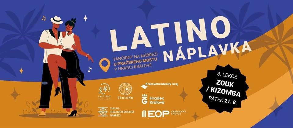 Latino Náplavka 2026: Zouk / Kizomba lekce & Latino Mix Party