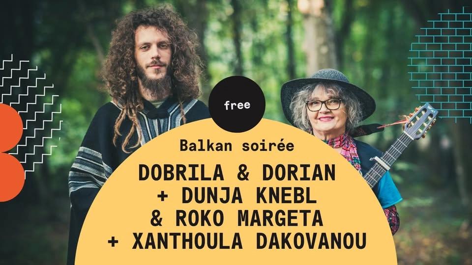 Balkan Soirée: Dobrila & Doria, Dunja Knebl, Xanthoula Dakovanou.