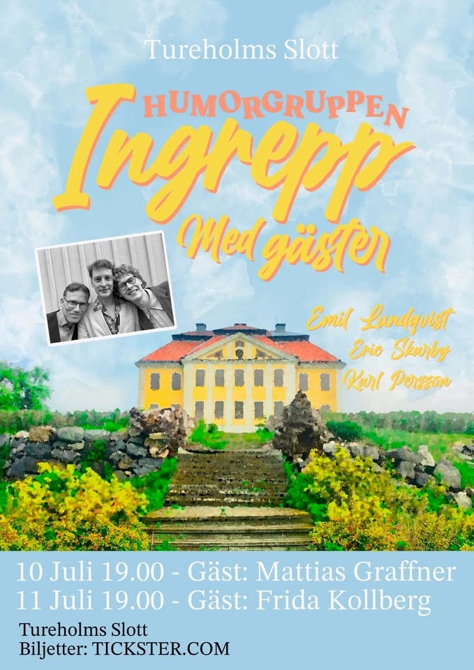 Humorgruppen Ingrepp! Gäst: Mattias Graffner