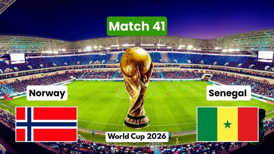 World Cup 26: Group I: Norway vs. Senegal - Match 41