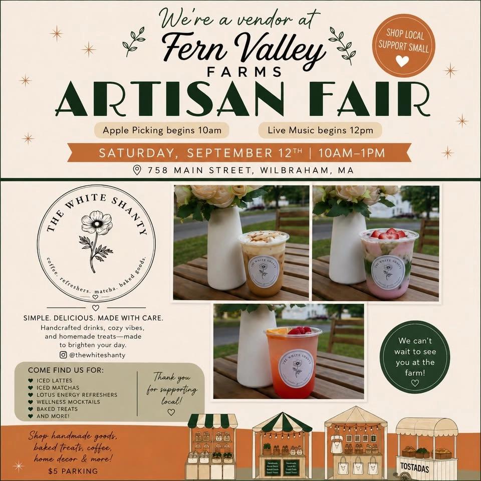 The White Shanty at Fern Valley Artisan Fair 🌿
