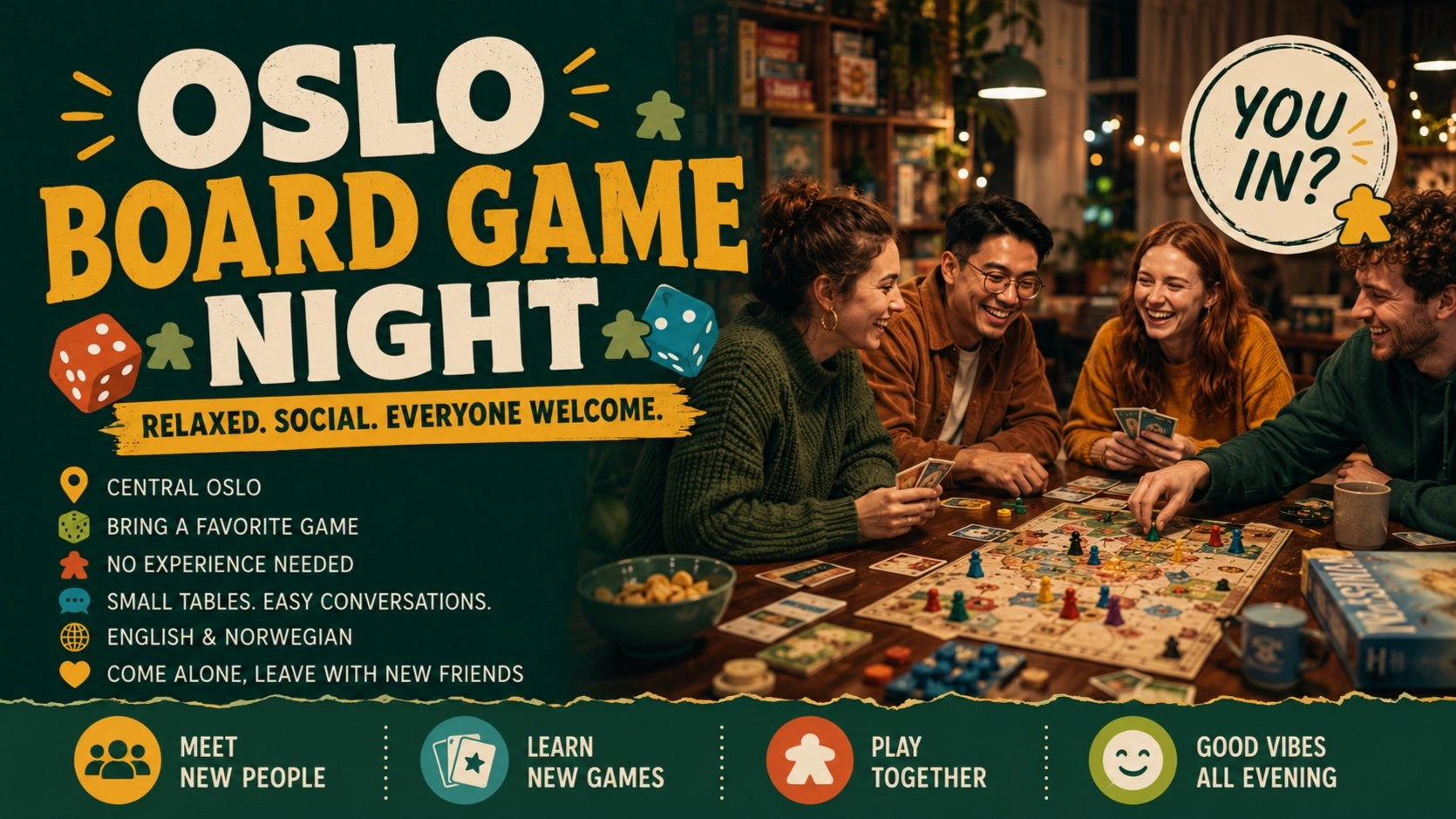 Tuesday board-game evening