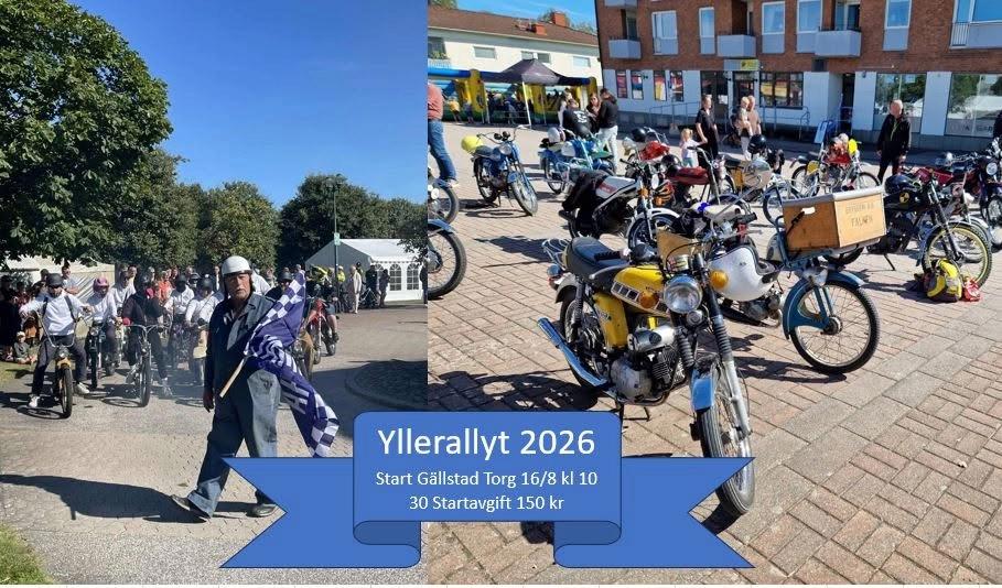 Yllerallyt. Ett mopedrally i Gällstadsbygden