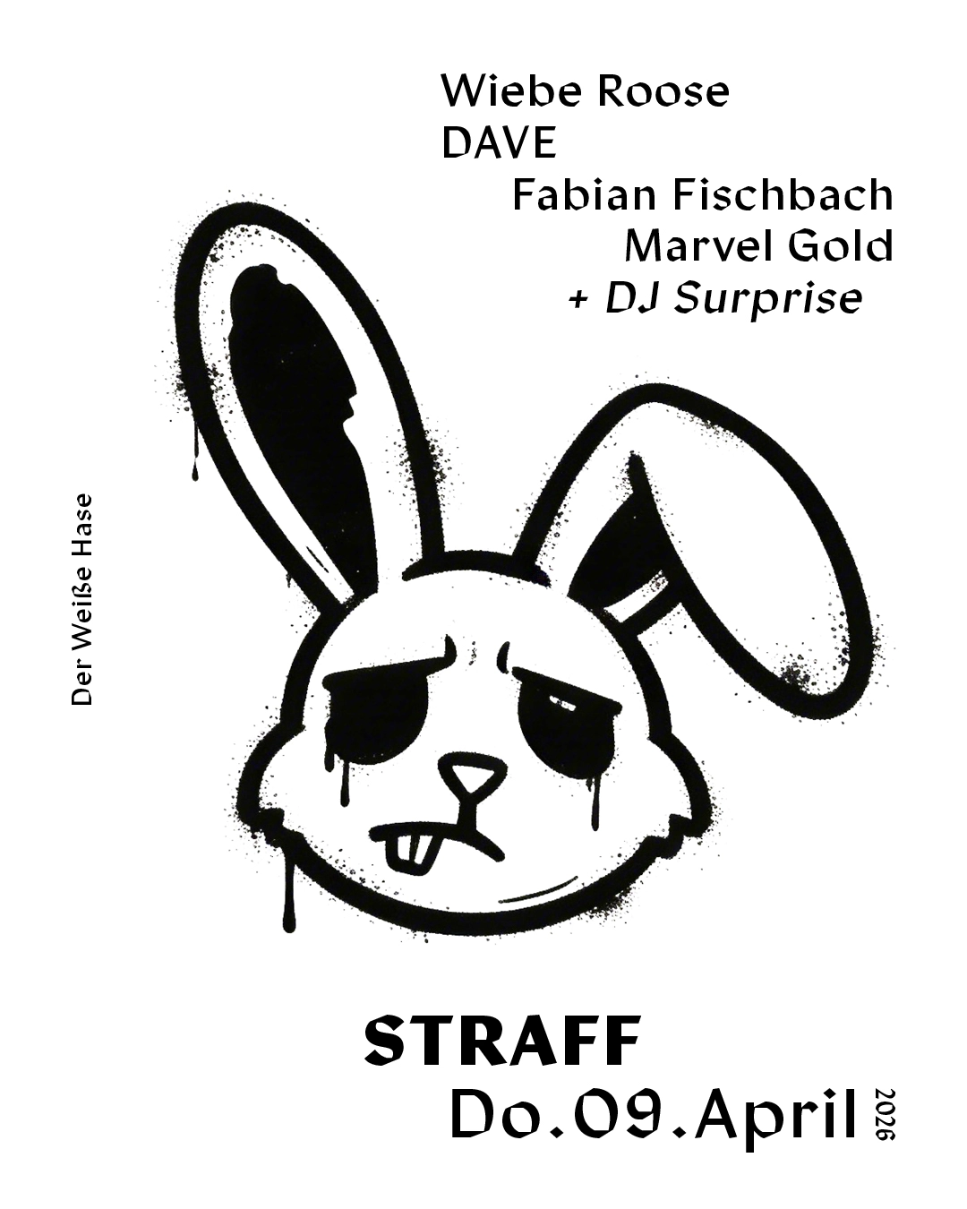 STRAFF – Thursday Techno / 5€ before 1 AM