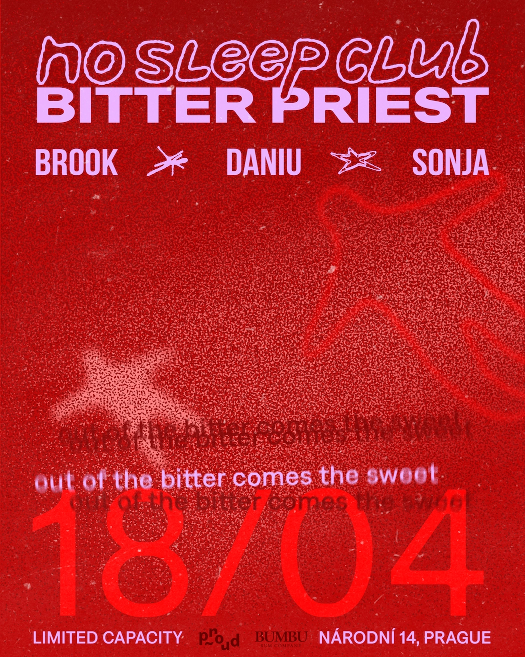 No Sleep Club X Bitter Priest