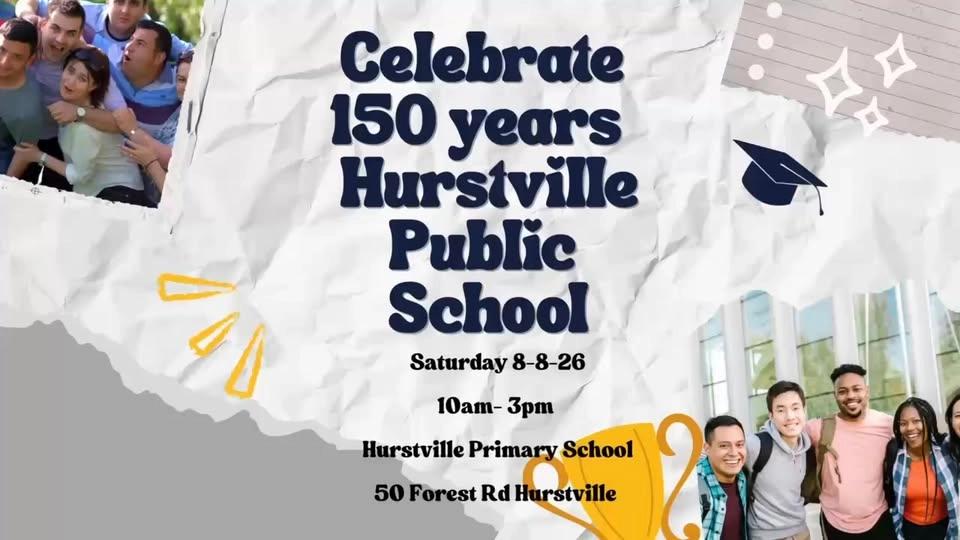 Hurstville Public School turns 150 🎉🎉