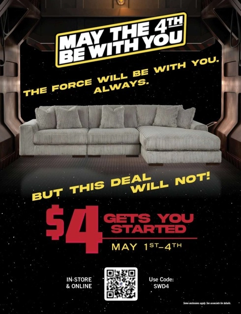 May the 4th be with you! ** SALE **