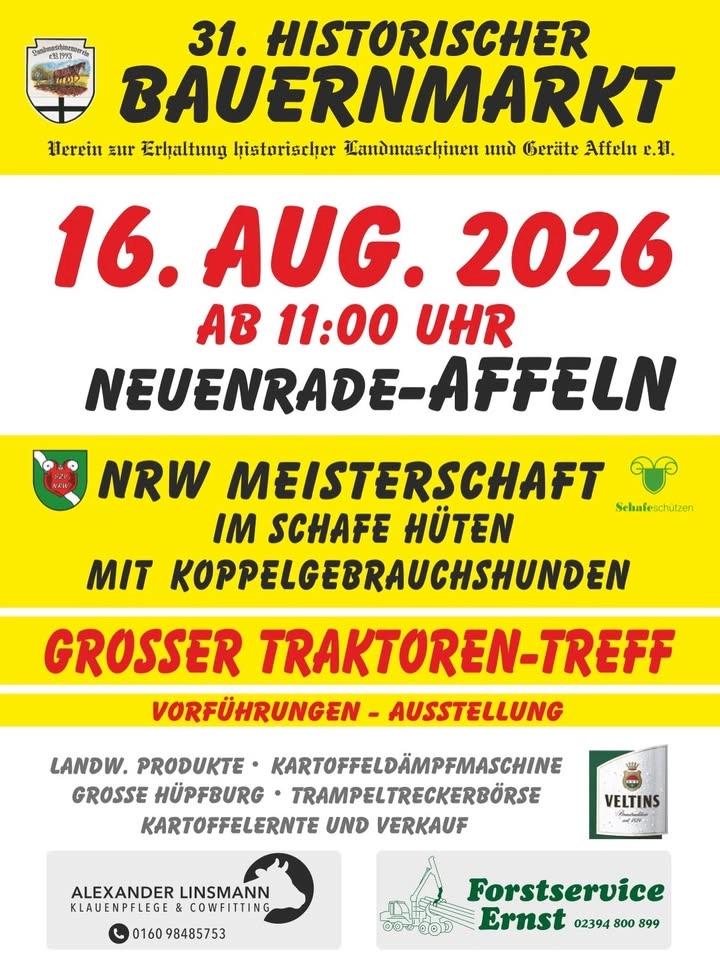 Bauernmarkt Affeln 2026