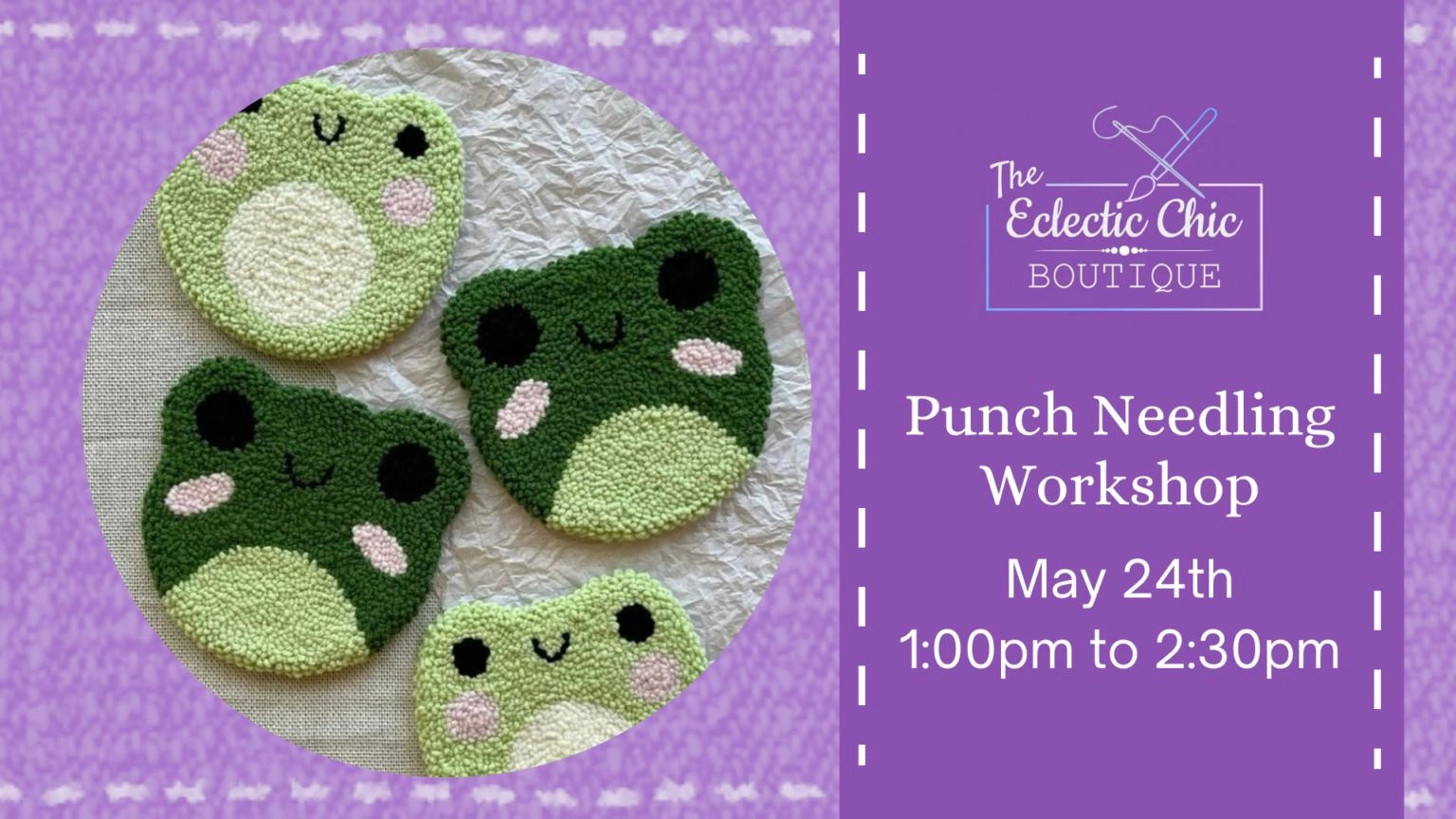 Punch Needling Workshop