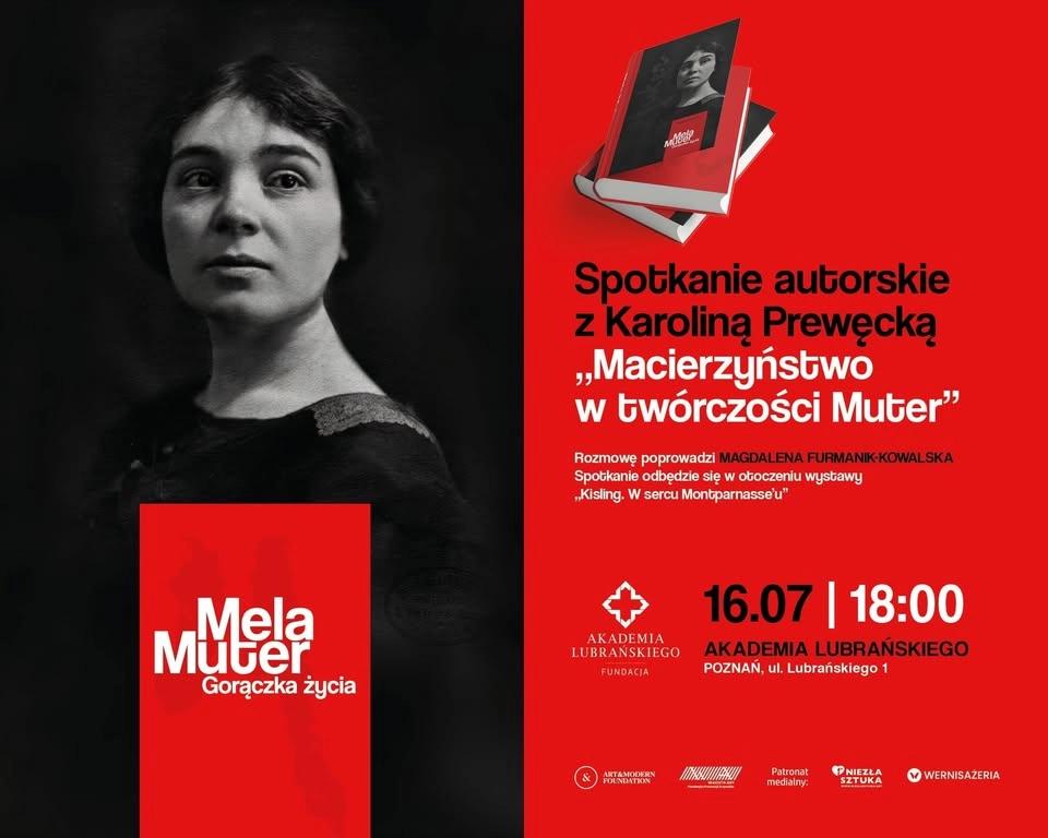 Spotkanie autorskie „Mela Muter. Gorączka życia”