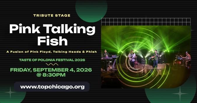 Pink Talking Fish: A Fusion of Pink Floyd, Talking Heads & Phish - 2026 Taste of Polonia Festival