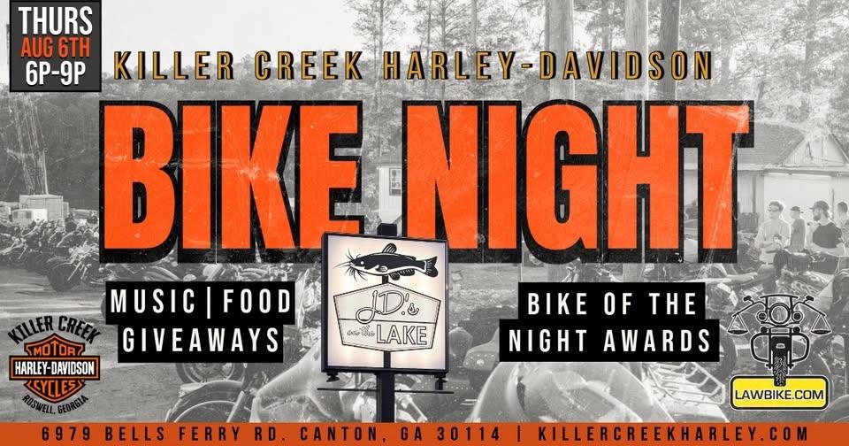 Bike Night at JD's on the Lake