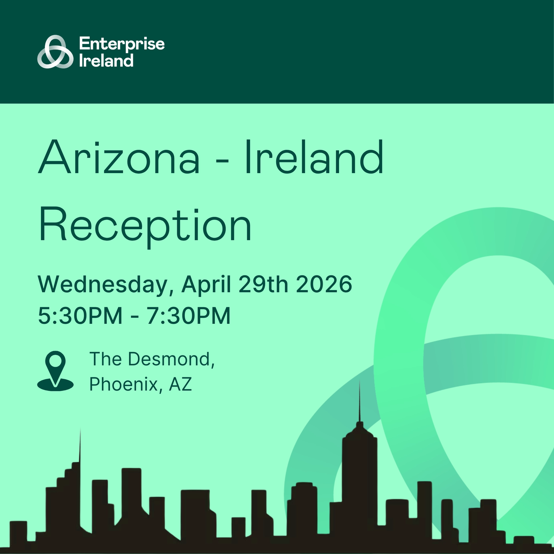 Arizona - Ireland Reception