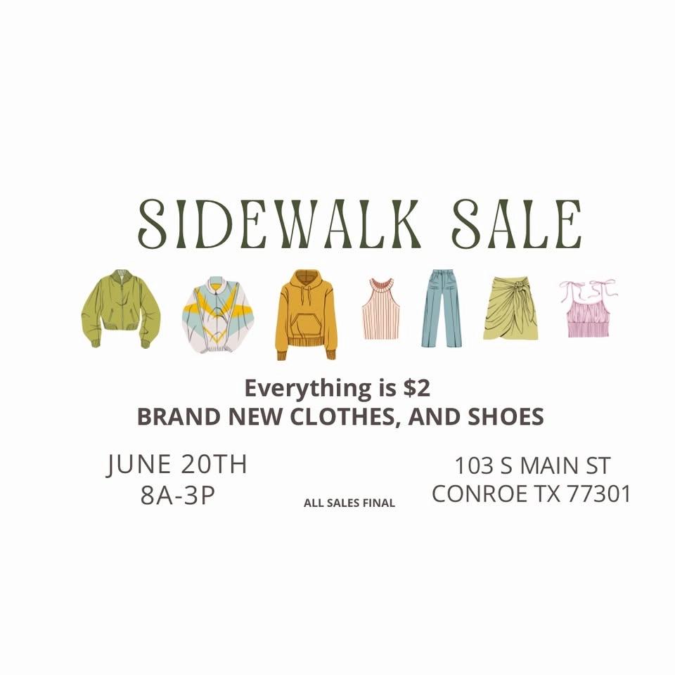 Kiers + Hazel Sidewalk Sale