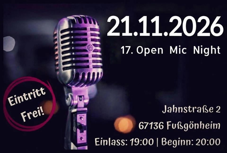 Open Mic Fußgönheim