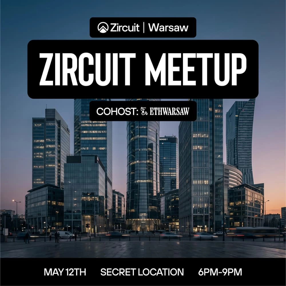 Zircuit Meetup | Warsaw 2026