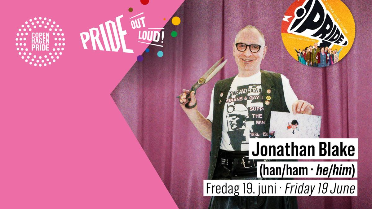 Pride: Out Loud! presents Jonathan Blake