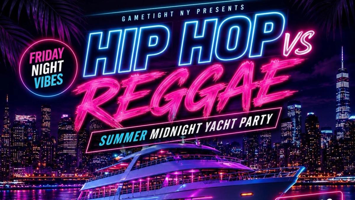 NYC DANCE THE WAVE BOOZE CRUISE SATURDAY SUNSET YACHT PARTY 2026