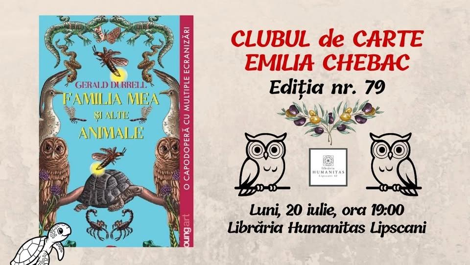 Clubul de carte Emilia Chebac #79