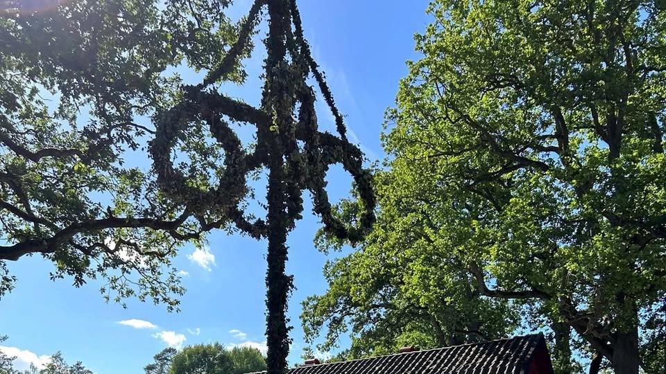 Traditionellt Midsommarfirande vid Björnlunda hembygdsgård