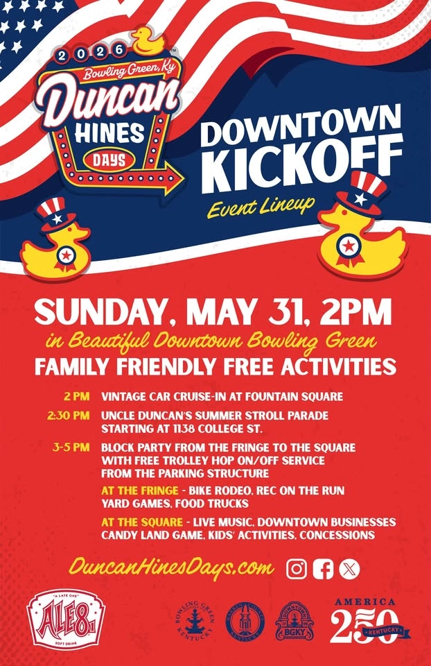 Downtown Kickoff of Duncan Hines Days 2026