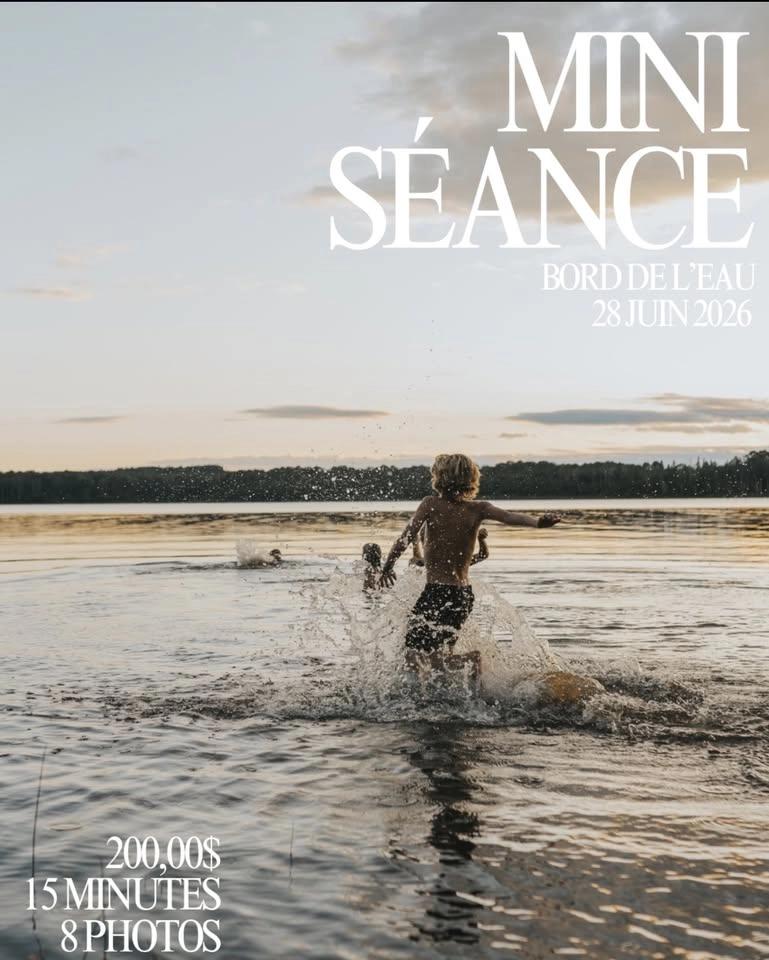 Mini séance - Bord de l’eau