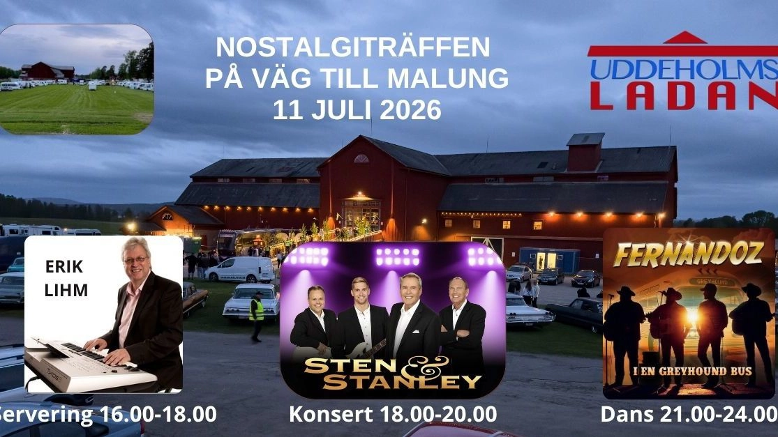 Nostalgiträff i ladan - På väg till Malung