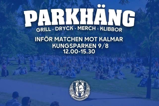 Parkhäng inför matchen mot Kalmar