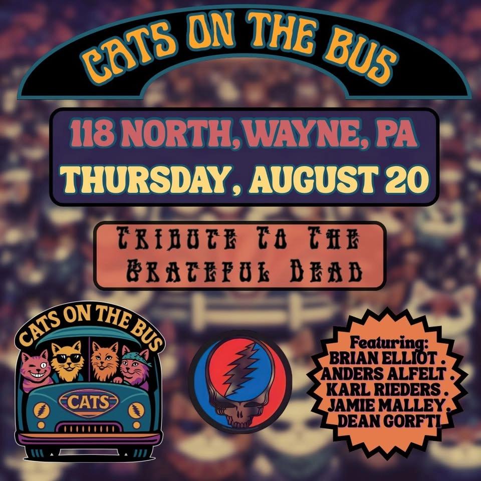 Cats on the Bus: Grateful Dead Tribute at 118 North 8/20