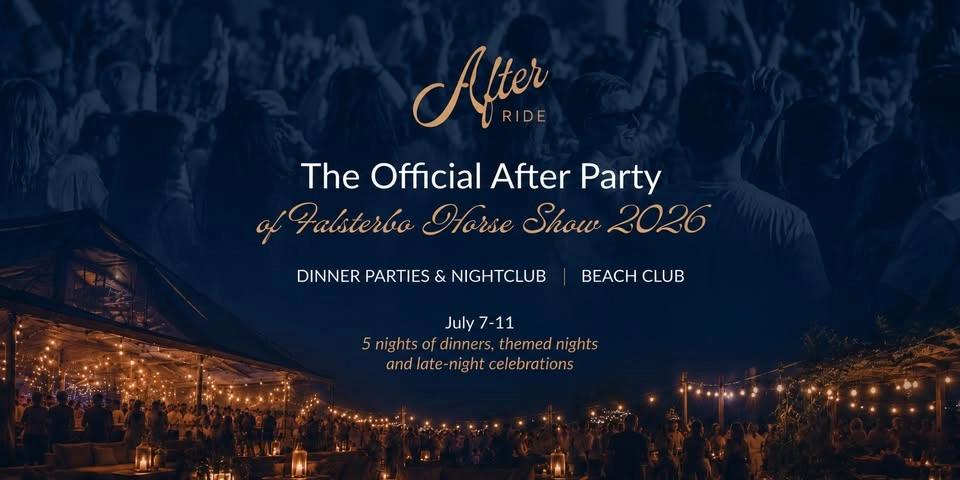 After Ride 2026 – The Official Falsterbo Horse Show Afterparty