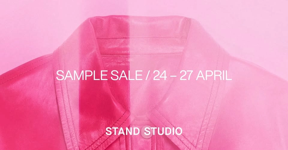 STAND STUDIO SAMPLE SALE