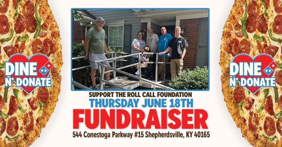 Domino's Fundraiser: Roll Call Helps Veterans
